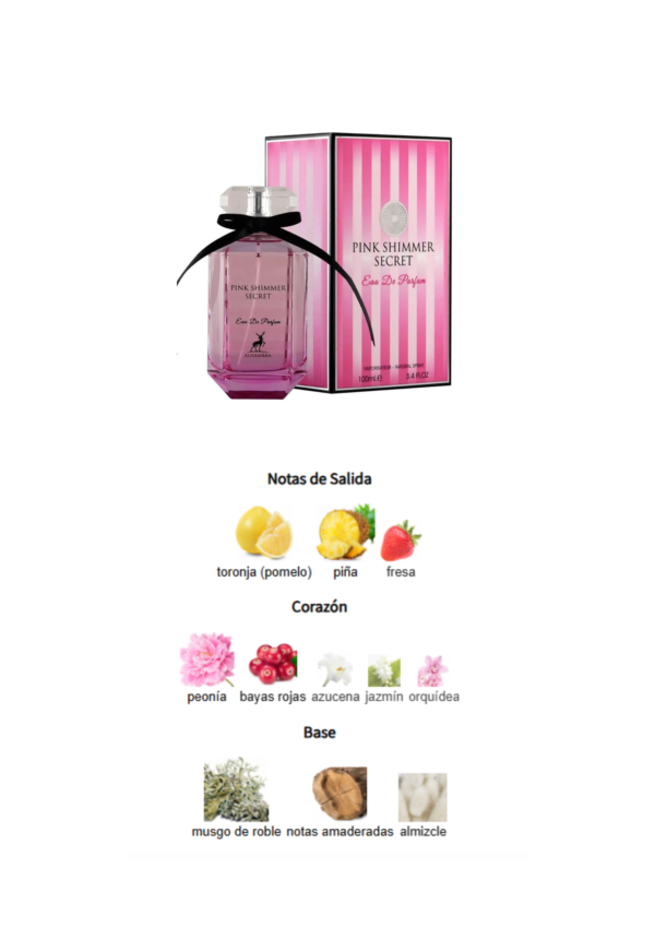 Pink Shimmer Secret Maison Alhambra - Image 2