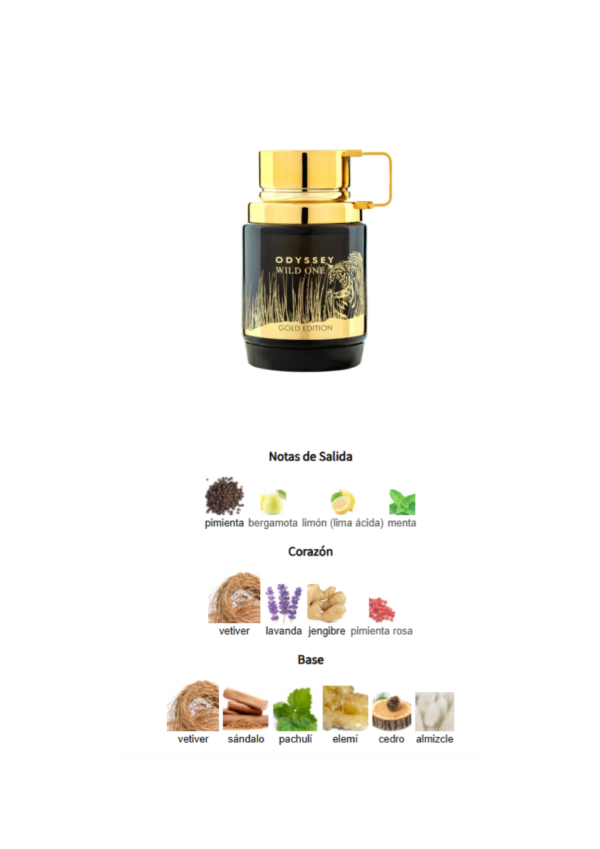 Odyssey Wild One Gold Edition Armaf - Image 2